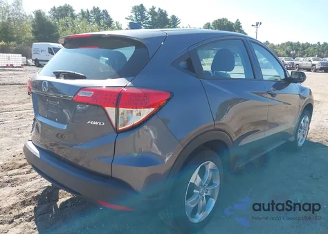 2021 Honda Hr-V Awd Lx из США, поврежденный, VIN 3CZRU6H31MM739209